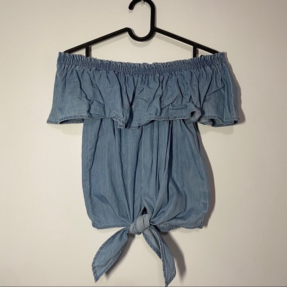 🍋express Off the Shoulder Top - Picture 1 of 4